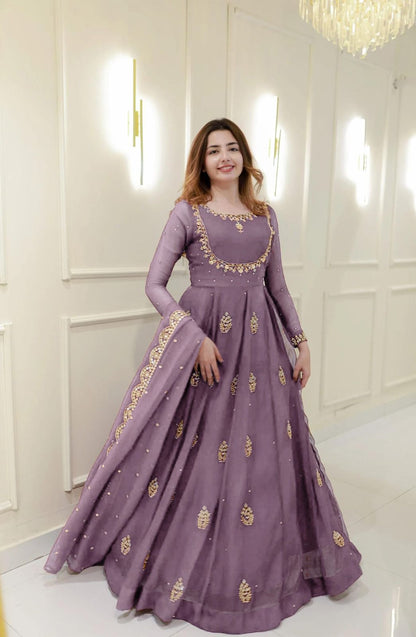 Aafreen Georgette Anarkali Gown