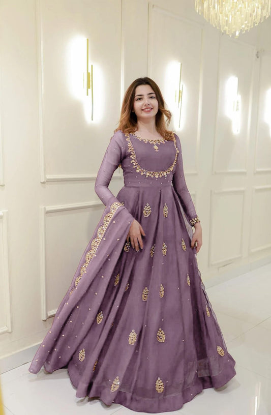 Aafreen Georgette Anarkali Gown