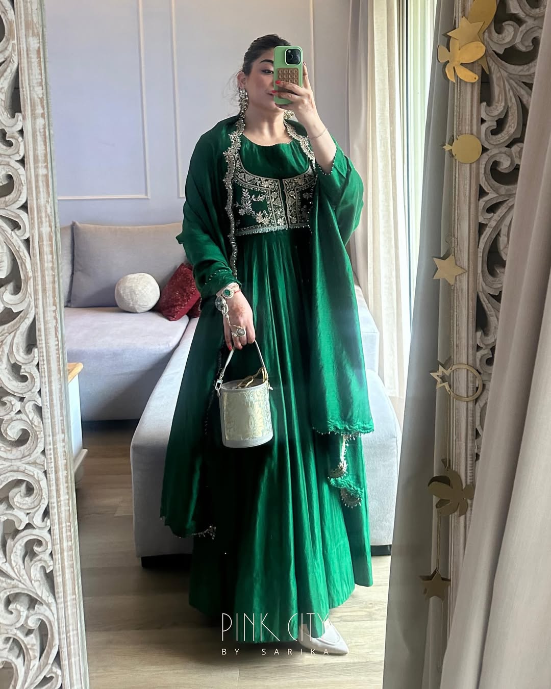 Riwaayat-E-Panna Couture Anarkali Gown