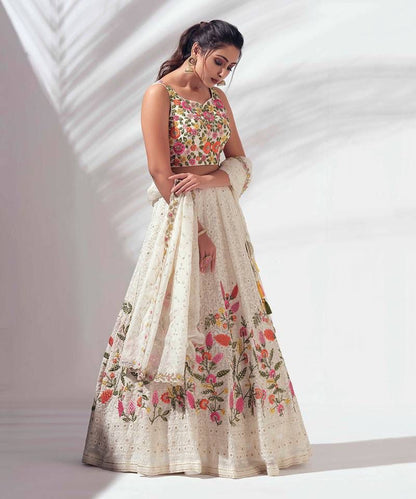 Floral Pristine Palette Lehenga Choli