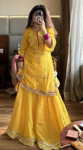 Zarista Nazaakat Sharara Suit Set