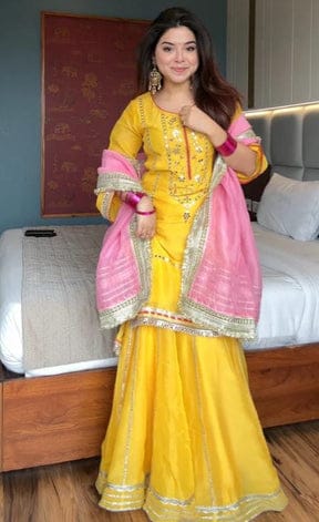 Zarista Nazaakat Sharara Suit Set