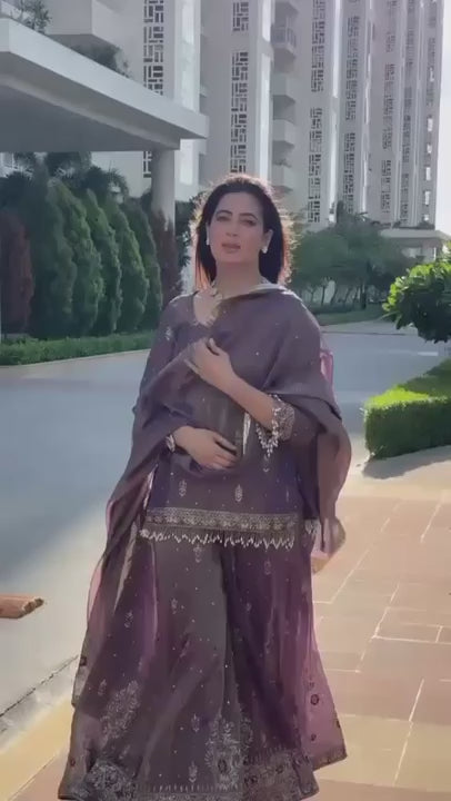 New Designer Party Wear Look Suit